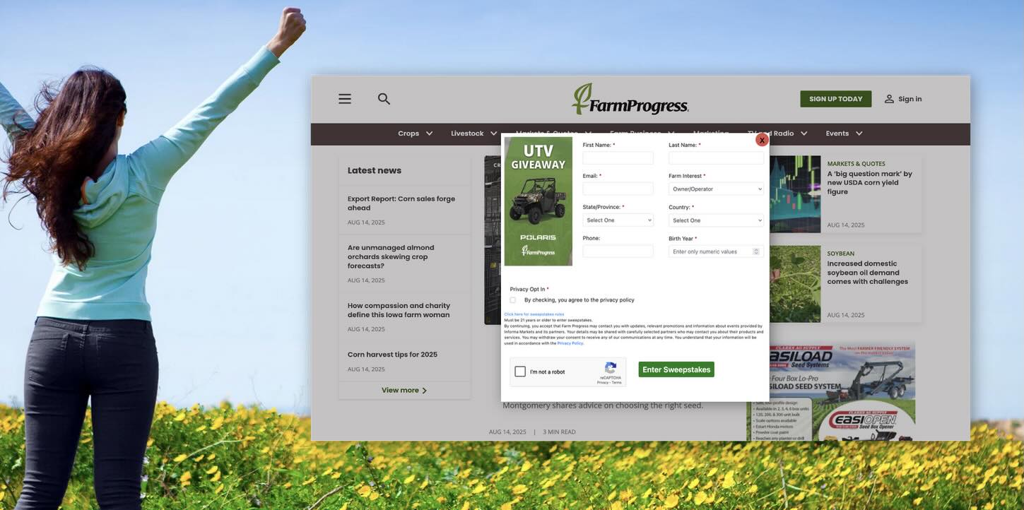 Farm Progress Sweepstakes Giveaway