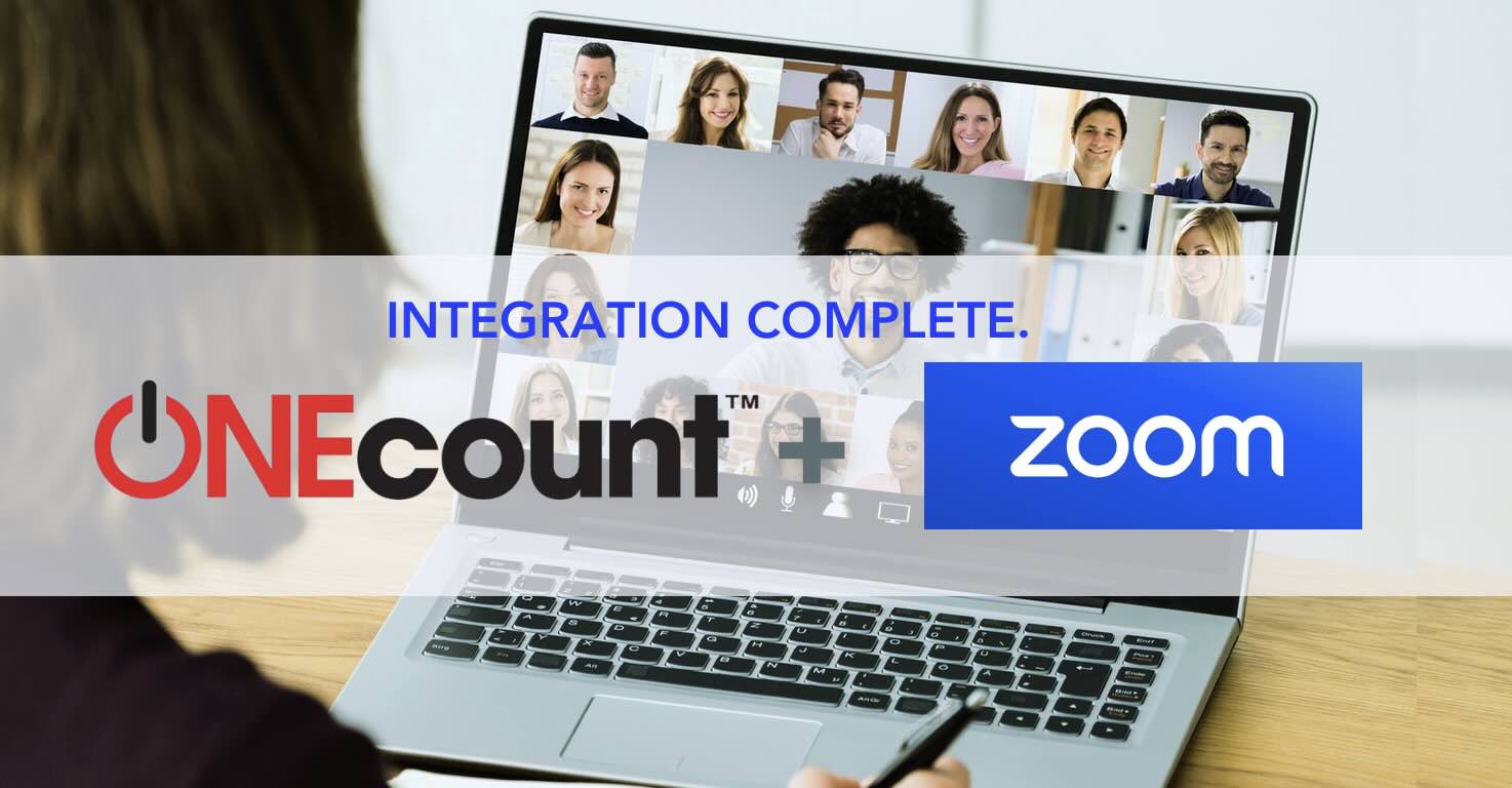 ONEcount + Zoom Integration Complete.